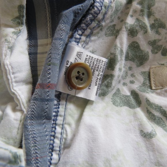 Tommy Bahama Blue Plaid Silk Blend Shorts - Picture 8 of 8